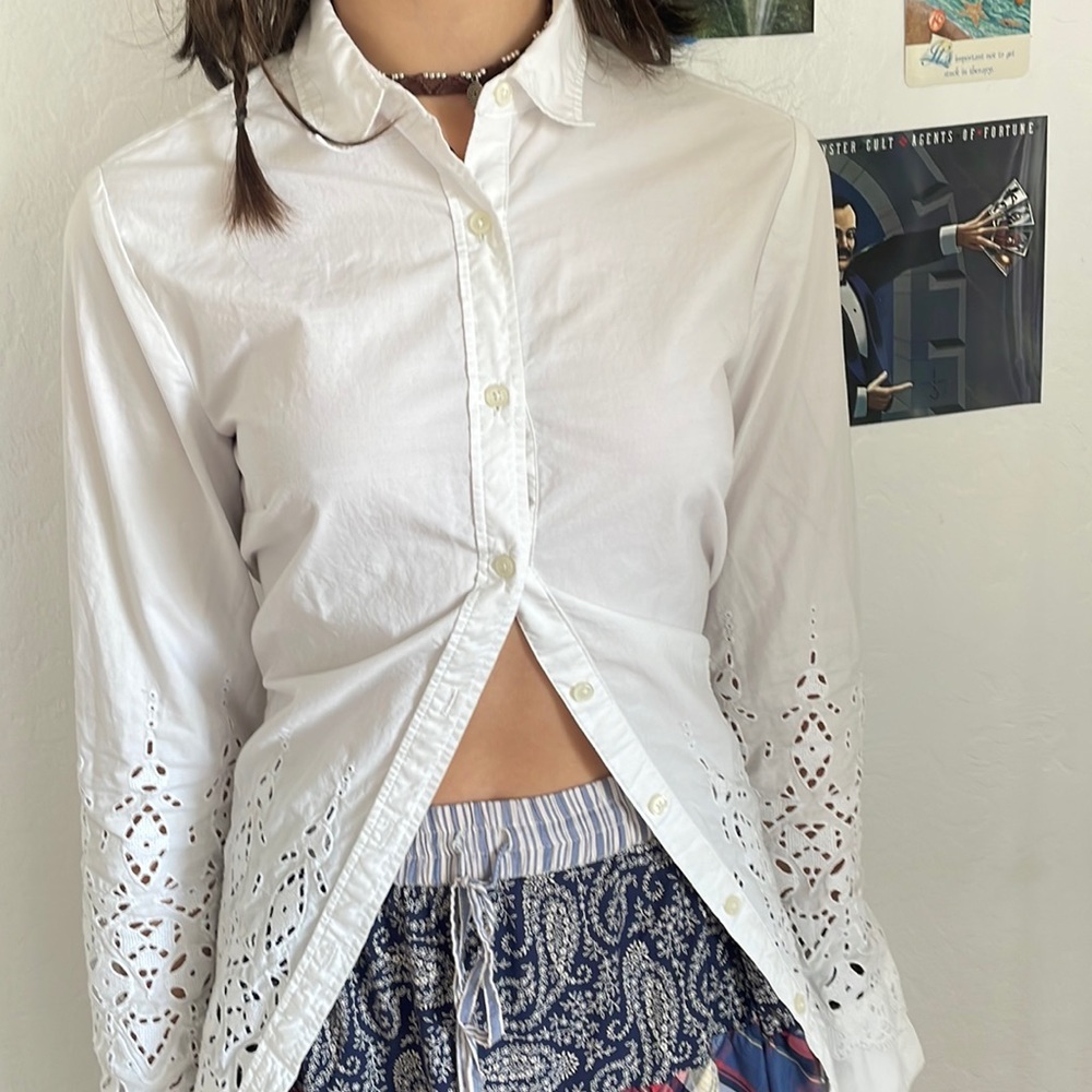 Shirt and skirt! buttoned shirt and Tommy Hilfiger maxi skirt outfit